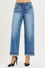 Kyla Cuffed Boyfriend Jeans