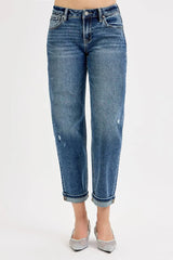Maeve Cropped Boyfriend Jeans