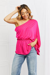 One Shoulder Top