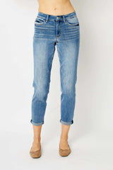 Eden Cuffed Slim Jeans